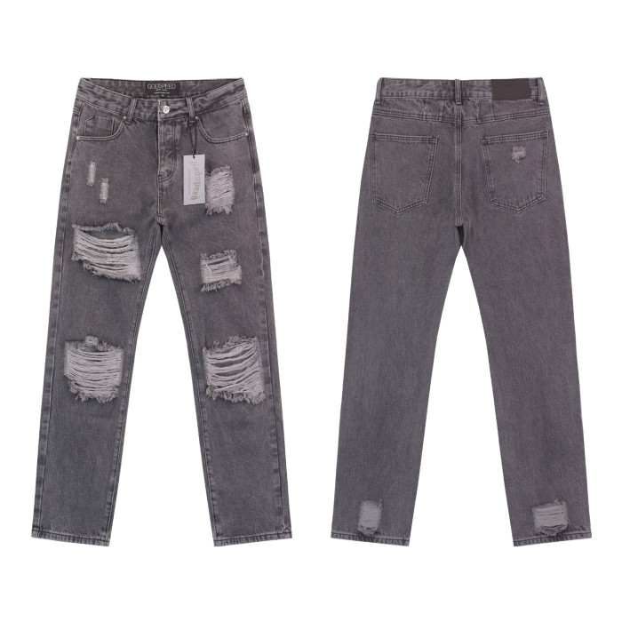 28193958 leg scratched jeans 2 colors
