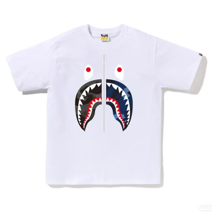 28316666 Baby Milo Colorblock Shark Print tee 24 colors