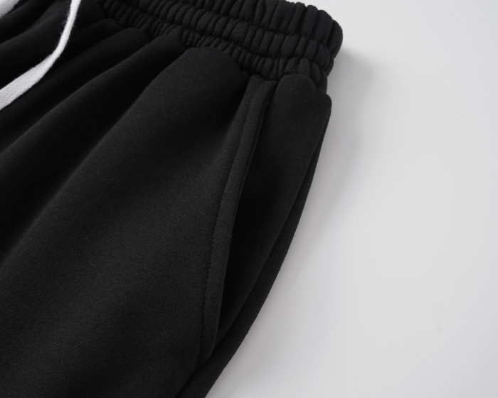 Black Ape Head Embroidery Small Logo Drawstring Terry Shorts 29062673