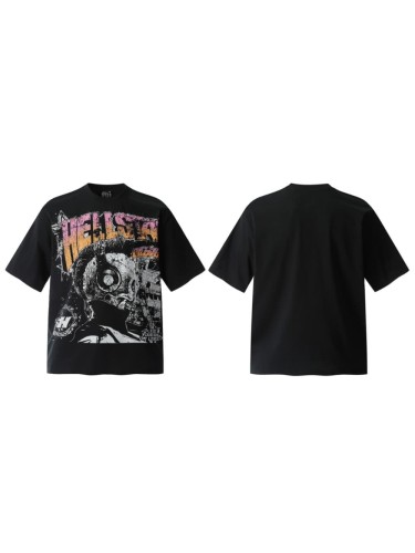 Purgatory Comic Skull Print Washed Tee 29090188