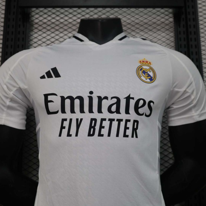 [buy more save more] 2024/2025 Player Version Real Madrid Home Football Shirt1:1 Thai Quality