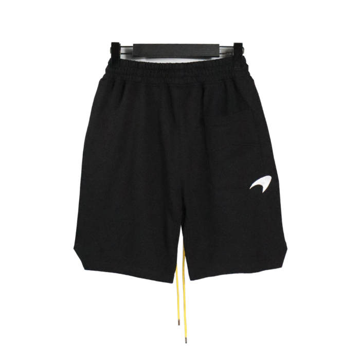 High Street Embroidered Cotton Drawstring Shorts 2 colors