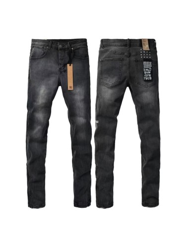 1:1 quality version Charcoal Vintage Cat Whisker Slim Fit Jeans 29080462