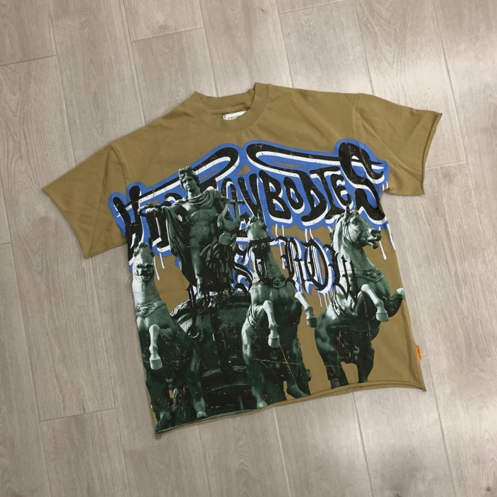 Ancient Greek Chariot Print Washed Tee 29054084