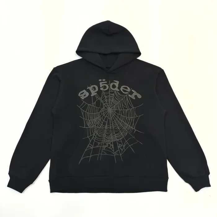 1:1 quality version Black Letter Hoodie & Pants set-Black