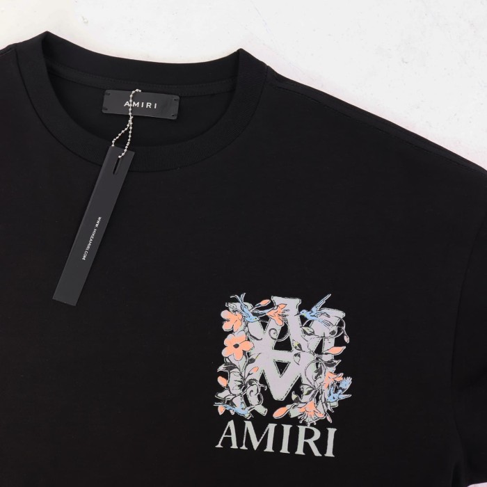 Floral Logo Print Vintage Black Oversized T-Shirt Tee 28979053