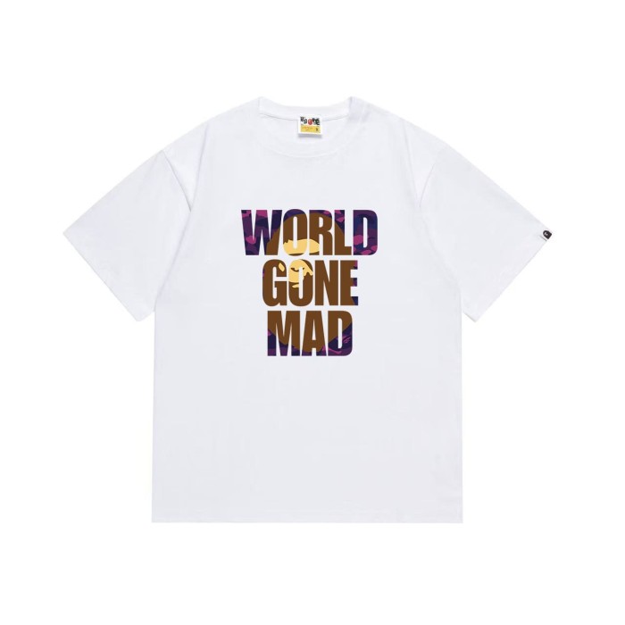 Camouflage letter ape print T-shirt 2 colors 29064403