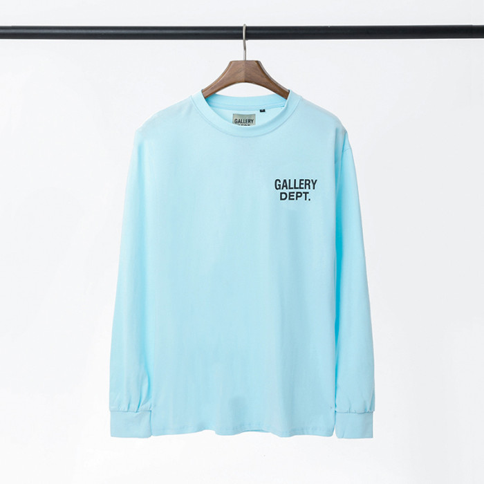 Thin Long Sleeve T-Shirt with Large Printed Lettering on the Back 4 colors
