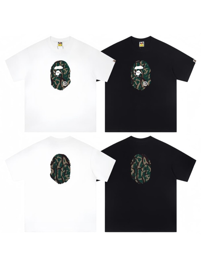 Camouflage ape print short sleeve 2 colors 29052003