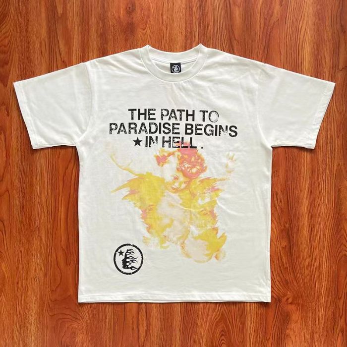 Angel Letter Logo Print Tee