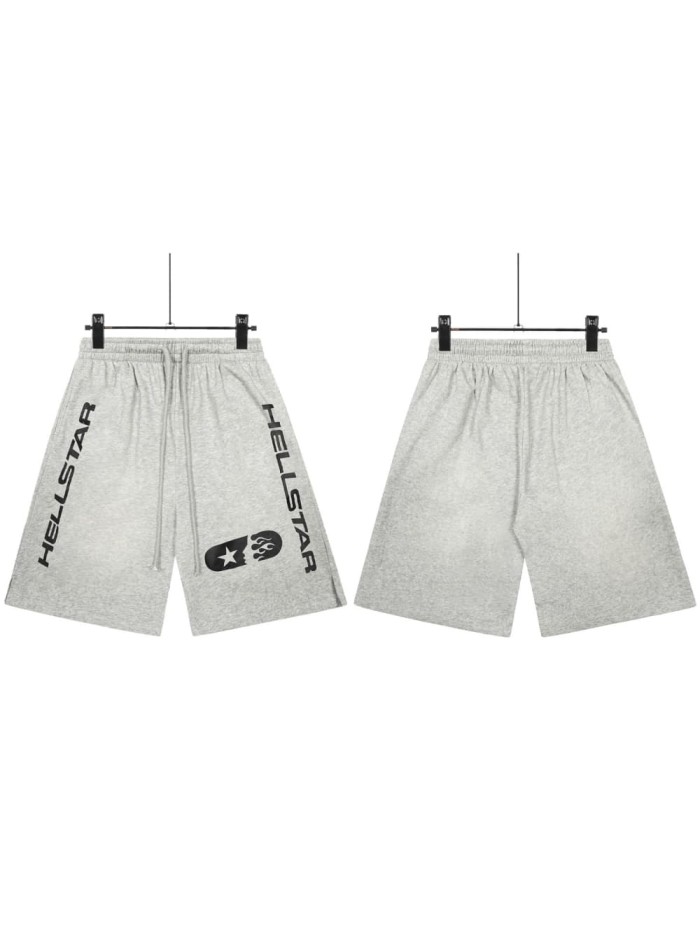 Side Letter Flame Capsule Print Shorts 29043468