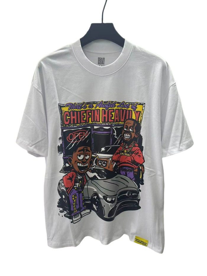 Car Cartoon Portrait Print Tee 2 colors 28496614