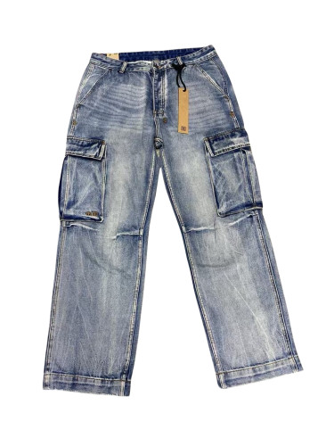 [Buy More Save More]1:1 quality version 28120669 Large Pocket Cargo Jeans