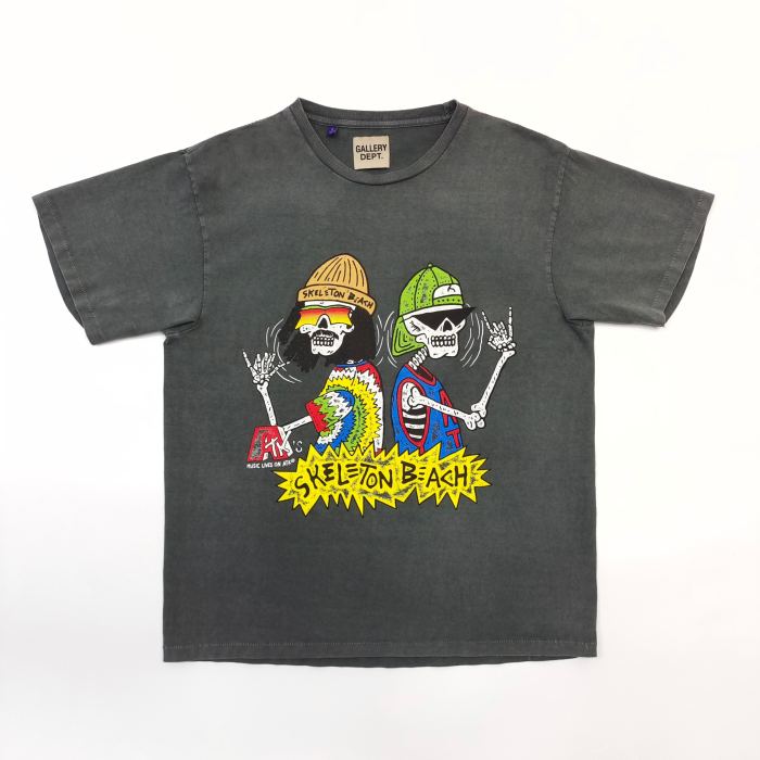 [Big & Tall for weights up to 260 lbs]1:1 quality version 27958428 Skull Companion Print Washed Version Tee