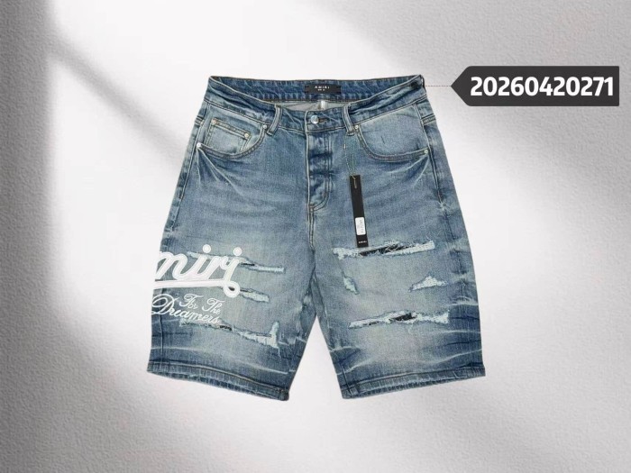 1:1 quality version Classic Logo Patch Denim Shorts 2 colors 29045799