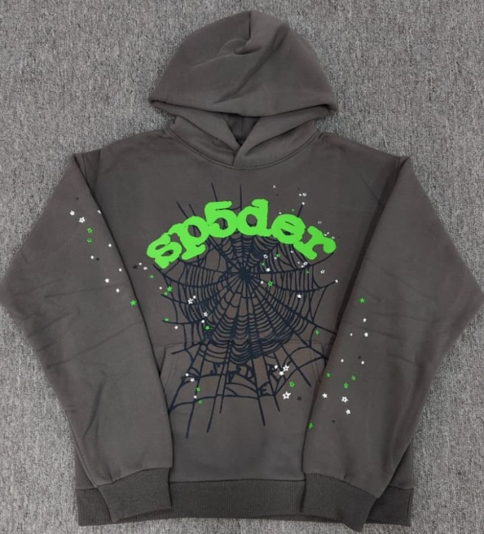Spider Web Logo Foam Print Hoodie 84 colors 29079913