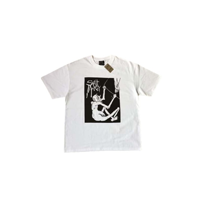 Letter Logo Portrait Print Washed Version Tee 37 colors 28749323