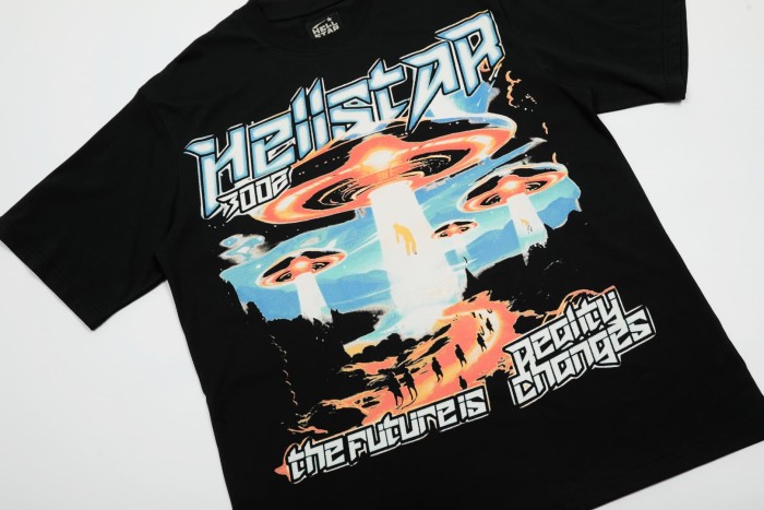 UFO Pilgrimage Print Washed Tee 29090170