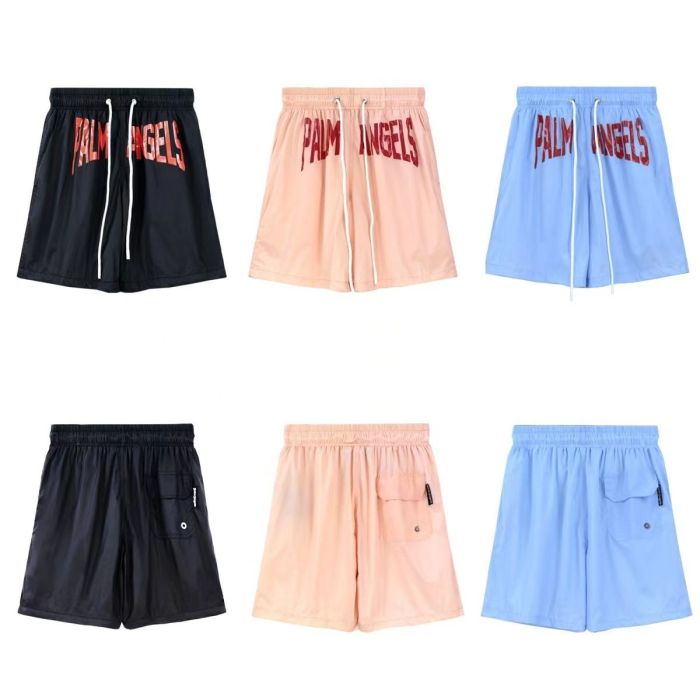 Monogrammed Drawstring Quick Dry Nylon Beach Shorts 3 colors
