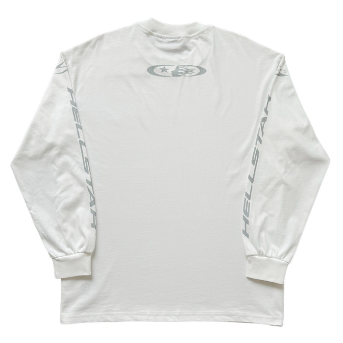 28389985 HS Letter Printed Long Sleeve T-Shirt