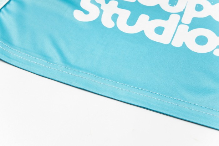 Oversized American Street Style Trapstar X Kidsuper Studios Printed Jersey T-Shirt 2 colors 29080631
