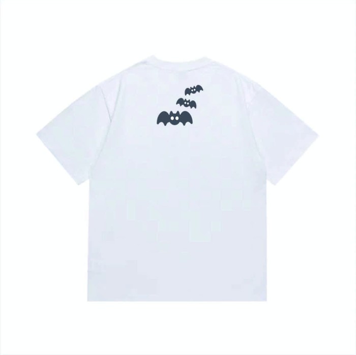 Little monkey holding skull print T-shirt 2 colors 29055764