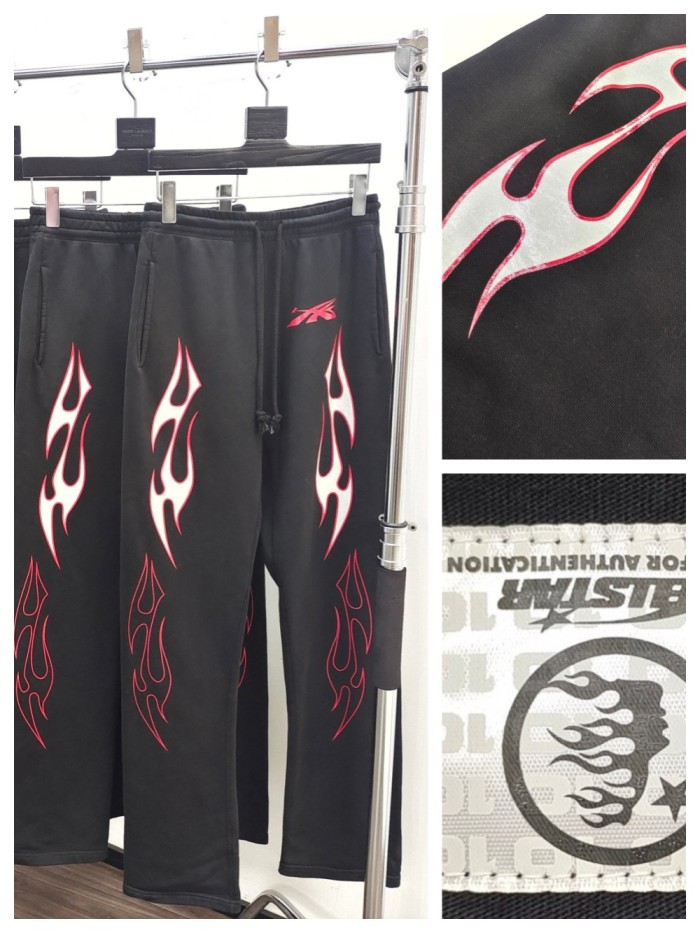 [Big & Tall for weights up to 260 lbs]1:1 quality version Red and Gray Firefly Straight Leg Pants with NFC tag