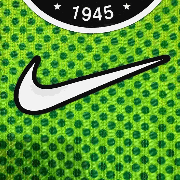 2026/2027 Nigeria Green Eagle Dot Pattern Home Authentic Jersey 29082276