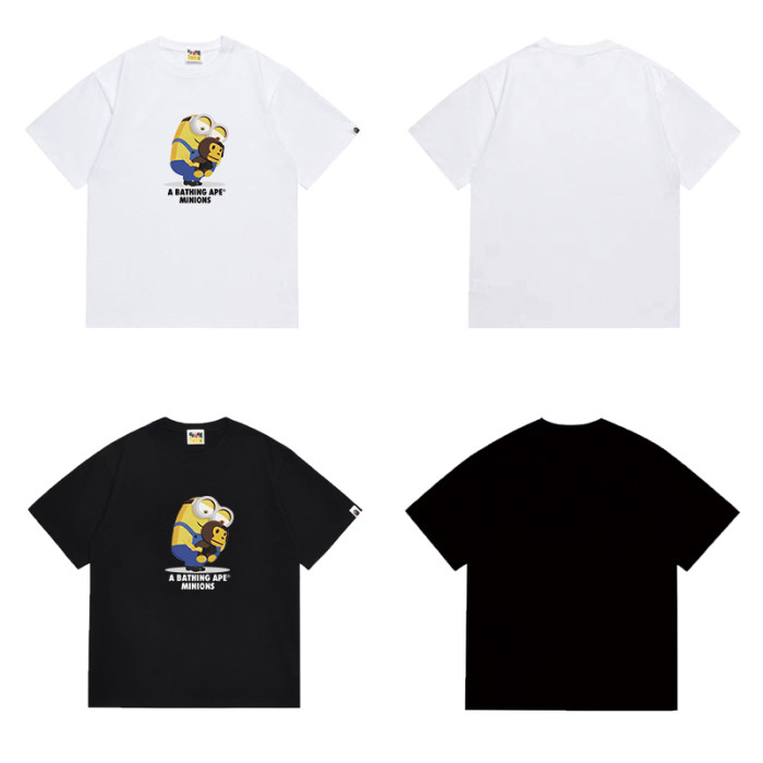 Minions Baby Milo Hug Print Streetwear T-Shirt 2 colors 29051359