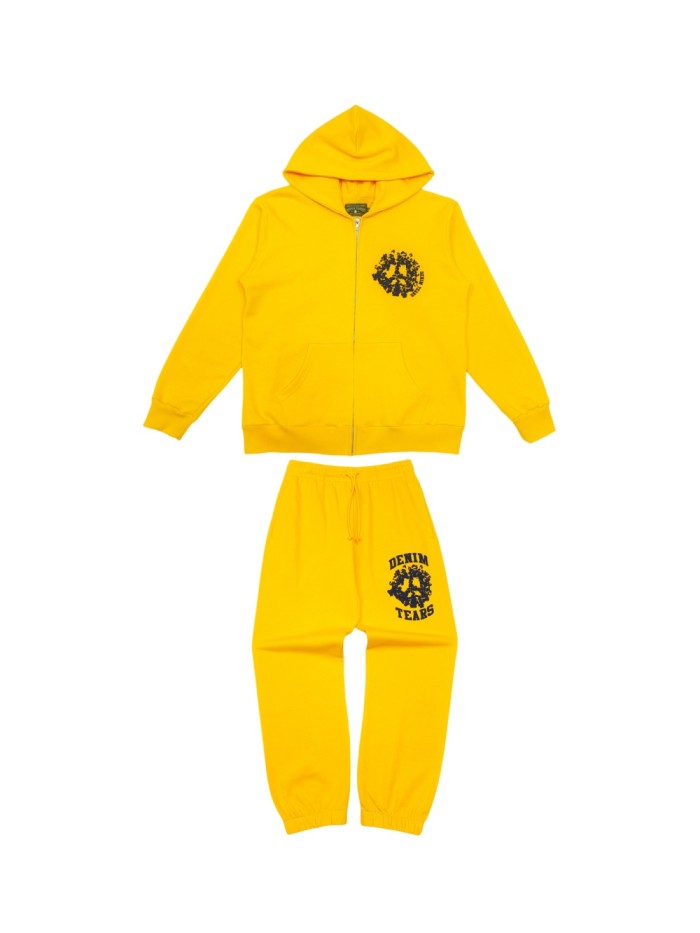 [buy more save more]1:1 quality version 28303060 Kapok Printed Zipper Hoodie & Pants Set 3 colors