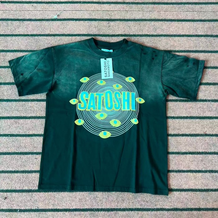 Coiled Eye Print Washed Tee 28874710