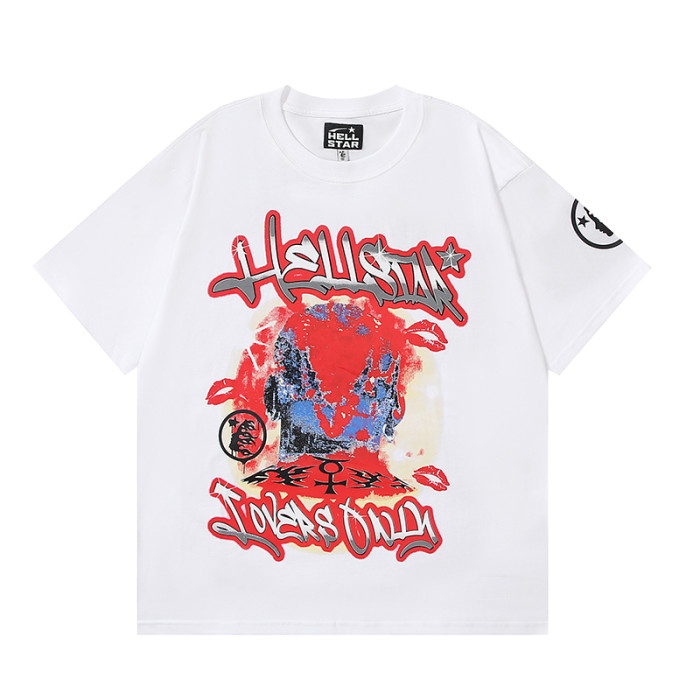 Rodman Love Head Flame Print Tee 2 colors
