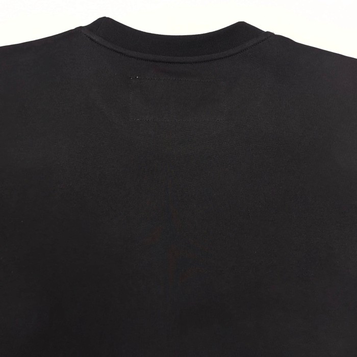 [Big & Tall for weights up to 220 lbs]1:1 quality version Green Mesh On Side Black Print Tee 28971637