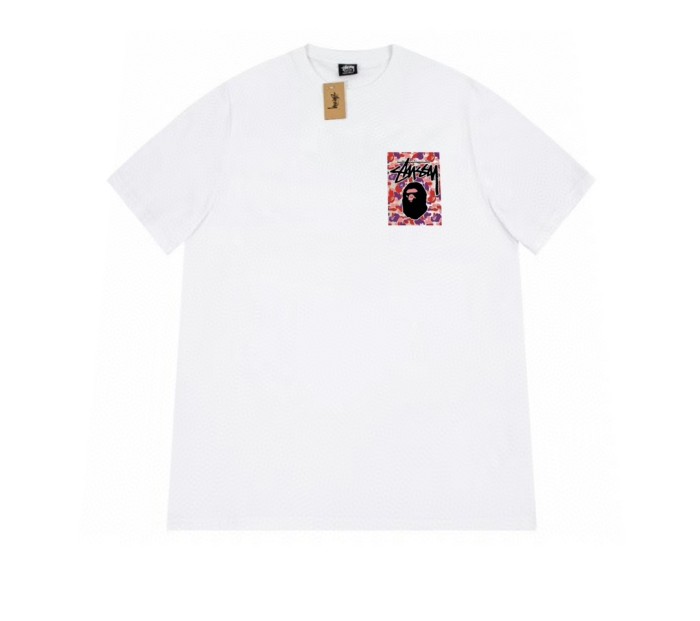STU Co-Branded Camouflage Ape Head Tee 2 colors