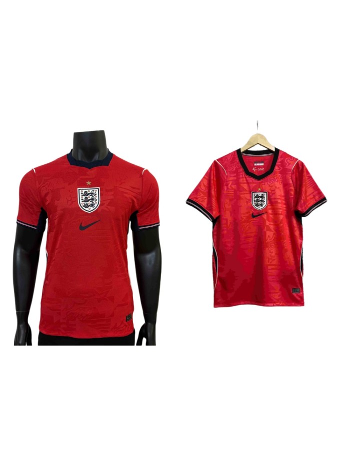 2026/2027 England Red Three Lions Away Jersey 2 Kind 29085329
