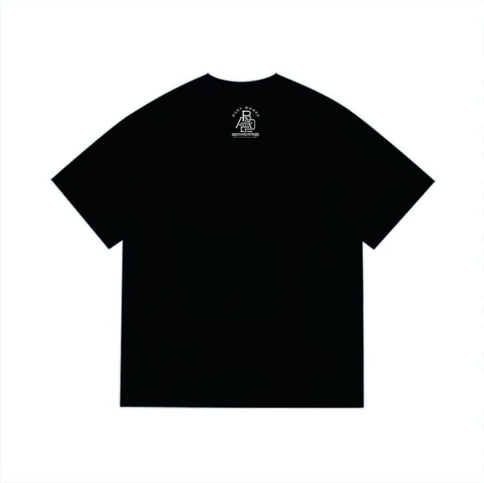 Retro letter ape print T-shirt 2 colors 29055810