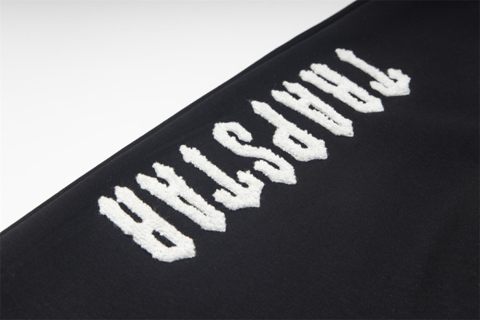 Letter Towel Embroidery Foam Print Hoodie & Pants Set 2 colors 29077530