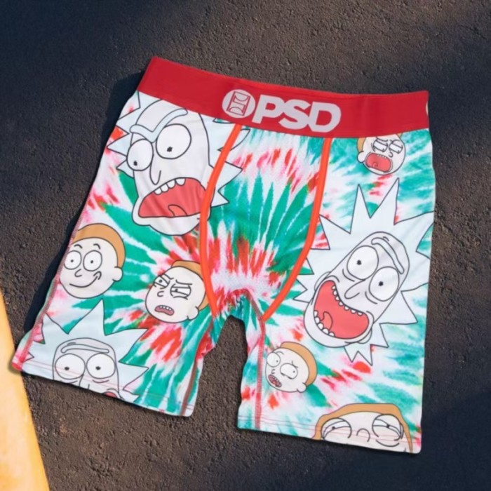 Men's Multi-Pattern Cartoon Graphic Long Boxer Shorts Underwear 16 colors 29108016