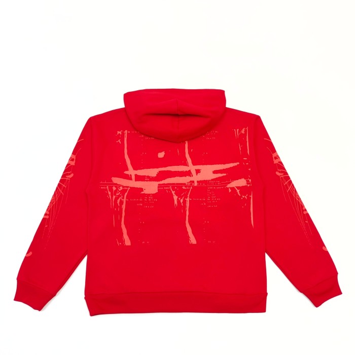 1:1 quality version Ray Doodle Print Hoodie & Pants Set 2 colors 28656046