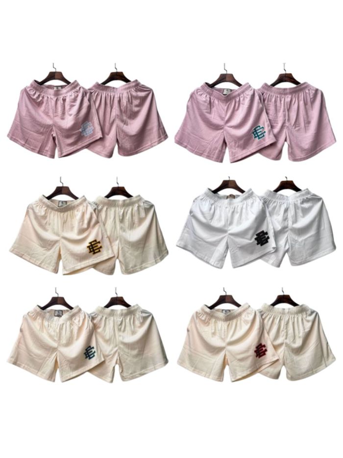 1:1 quality version Light Base Dual-Color Logo Mesh Shorts 6 colors 29077535