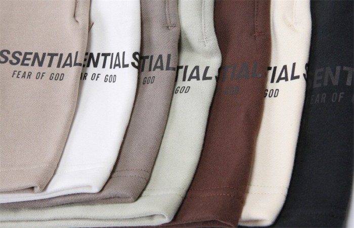 [Big & Tall for weights up to 220 lbs]1:1 quality version ESSENTIALS shorts 7 colors
