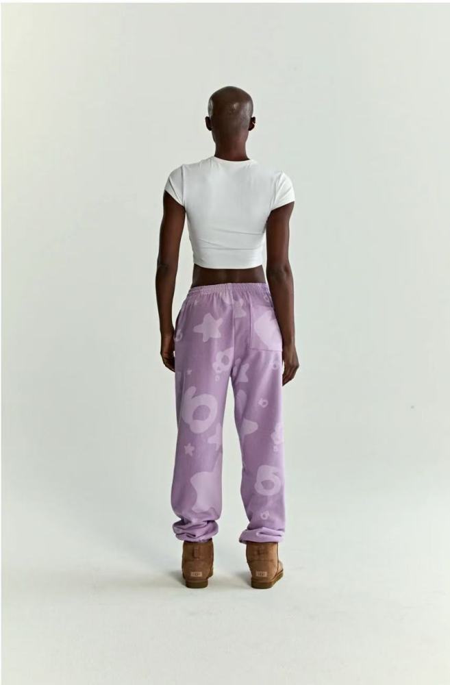 [buy more save more]1:1 quality version 28030596 Big Star Taro Purple/Blue Hoodie & Pants Set 2 colors