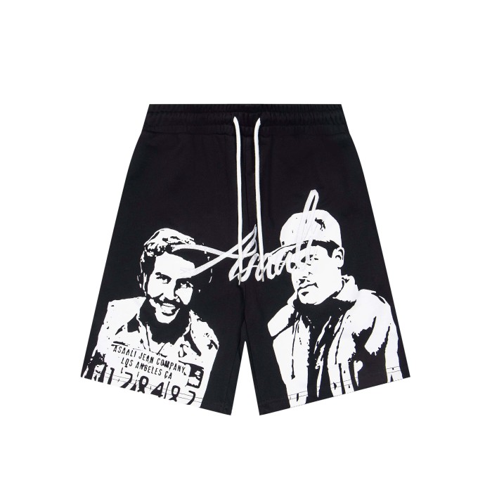 Gangster Figure Print Shorts 6 colors 29035363