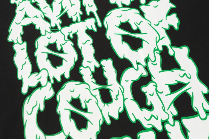 Green Monster Skeleton Print Tee 28694037