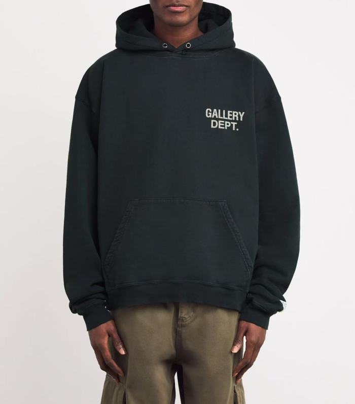 [Big & Tall for weights up to 260 lbs]1:1 quality version 27968571 Washed Black hoodie