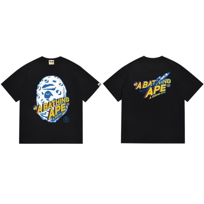 Multicolor Big Ape Head Print Tee 9 colors