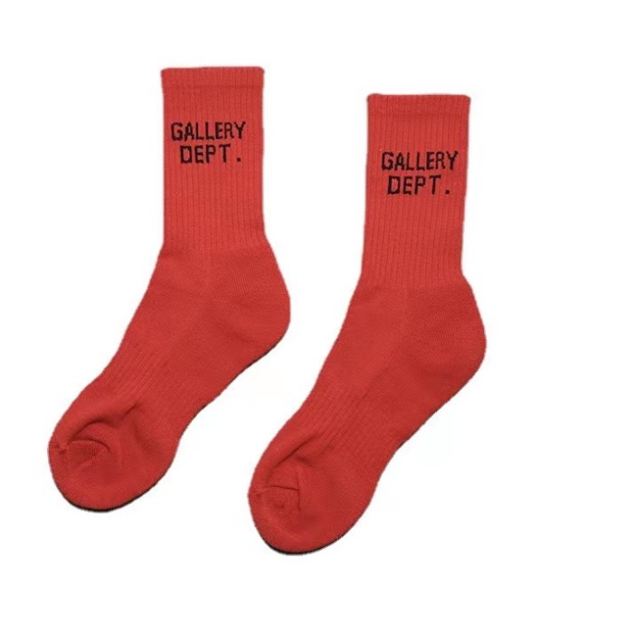 Vintage monogrammed embroidered cotton athletic socks 15 colors