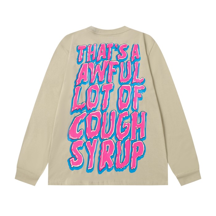 Prank Kids Printed Print Long Sleeve T-Shirt 2 colors 28673492