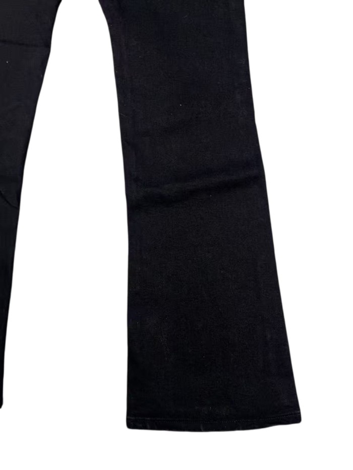1:1 quality version Rhombus Geometry Hot Drilling Slightly Flared Jeans 3 colors 28972577