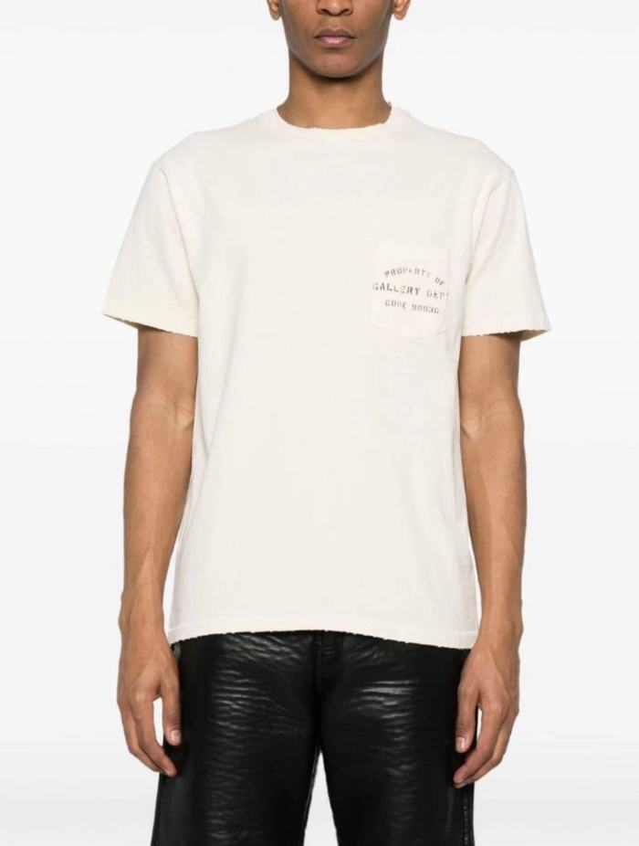 [Big & Tall for weights up to 260 lbs]1:1 quality version Pocket Letter Logo Print Tee